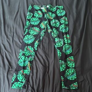 TMNT Nickelodeon leggings 2XL teenage mutant ninja turtles